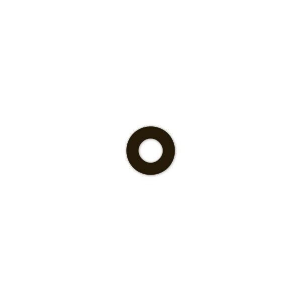 Ergomat Xtreme 3.5in Donut-1in Center Black, 70PK - DSX-CIRCLE-3.5-BK-KIT