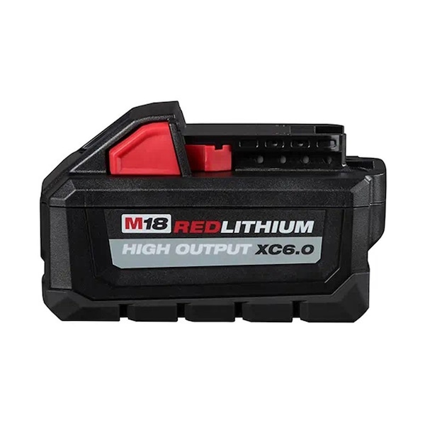Milwaukee Tool M18 Redlithium 18V High Output Xc6.0 6 Ah Battery - ML48-11-1865