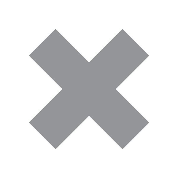 Ergomat DuraStripe Xtreme 6inx6inx2in Xfts Grey, 30PK - DSX-X6-GY-KIT