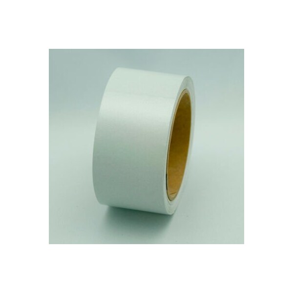 Top Tape And Label Reflective Marking Tape, White, 1"W x 30'L Roll, RST111 - RST111