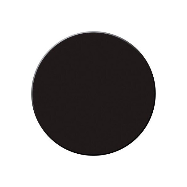 Accuform Accuform Tough-Mark Heavy-Duty Floor Marking Shape, 3-1/2in Circle, Black - PTP208BK