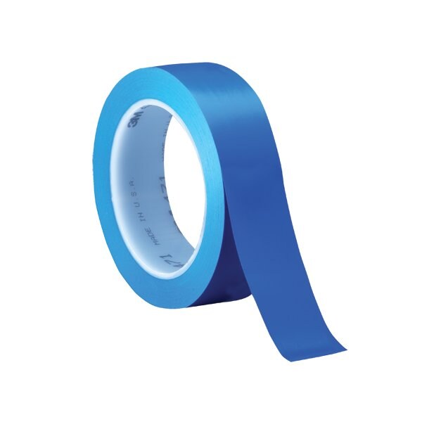3M 1'' x 36 yds. Blue 3M 471 Vinyl Tape, 36PK - BUY00023335