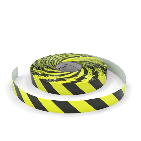 Safetytac Flexible PVC, 1 in W., 100 ft L., Peak: 17 mil / Edge: 5 mil Thickness - SLH170