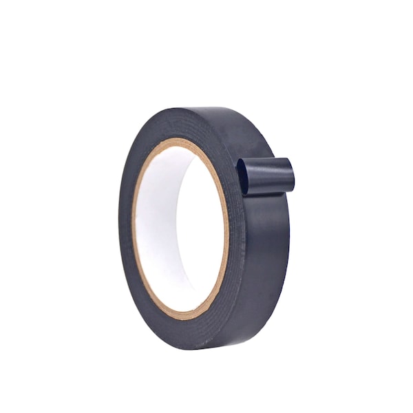 Wod Tape PVC, Black, 1 inch (24mm) W., 6 mil Thickness, 48 PK - WOD VTC366-01000-48-36-BLA