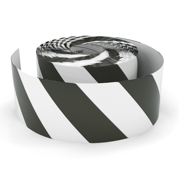 Safetytac Flexible PVC, 4 in W., 100 ft L., Peak: 17 mil / Edge: 5 mil Thickness - SLH472
