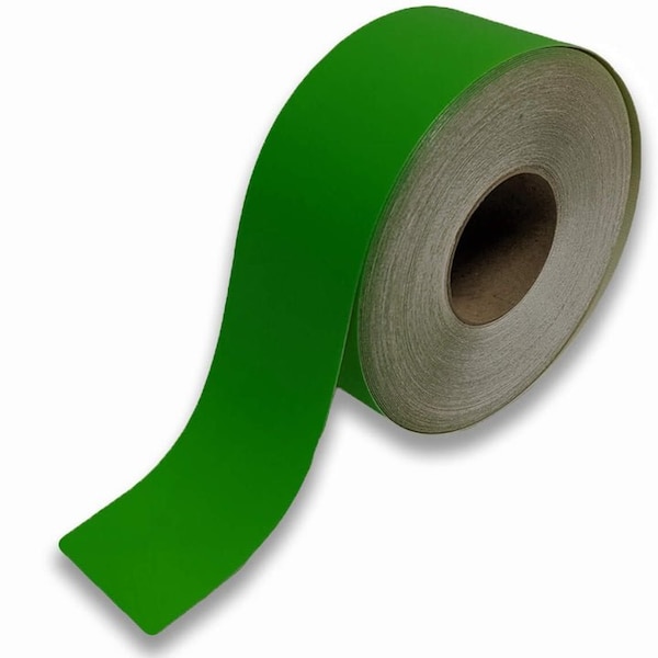 Pristine Products Green, Industrial Floor Tape, 3'' x 100 ft - Q3G
