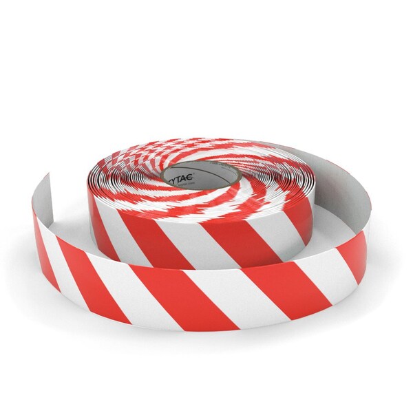 Safetytac Flexible PVC, 2 in W., 100 ft L., Peak: 17 mil / Edge: 5 mil Thickness - SLH271