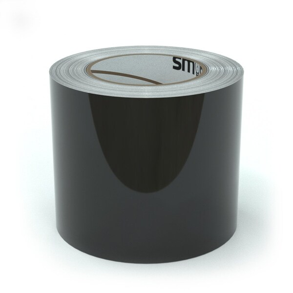 Smart Stripe Carpet Tape, Vinyl film, 4 in W., 75 ft L., 4 mil Thickness - SCT403