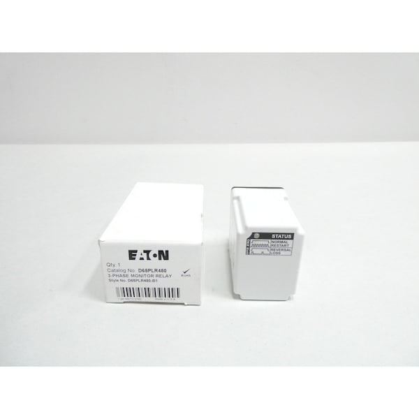 Relevador de monitoreo Eaton 190-500V-AC enchufable - D65PLR480