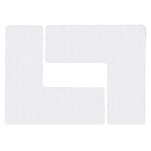 Brady Floor Marking Tape, Polyester, No Legend, White, 3 in W., 8 mil Thickness, 20 PK - 104447