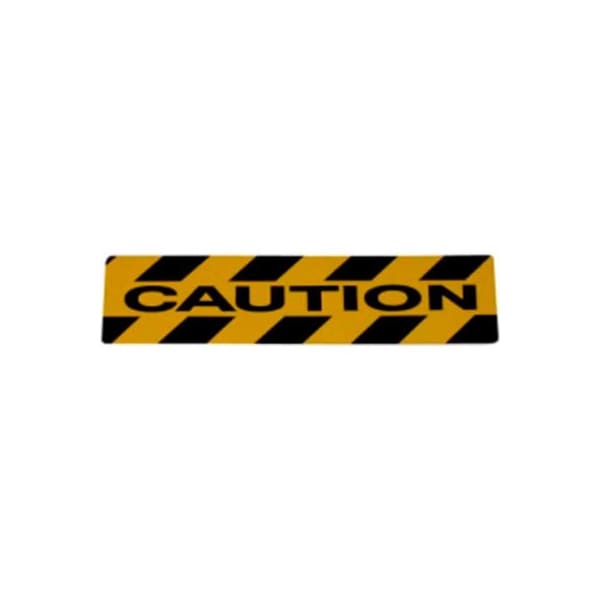 Datrex. Datrex 6in x 24in Nonskid Safety Track Cleat - Caution, Yellow/Black 1/Case - - JM33606X24CAUTM