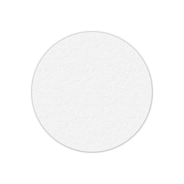 Top Tape And  Label. Floor Marking Tape, White, 6in Circle, 25/Pkg.,  - LM190W