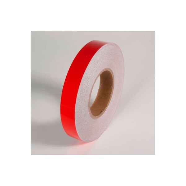 Top Tape And Label Reflective Marking Tape, Red, 1"W x 150'L Roll, RST531 - RST531