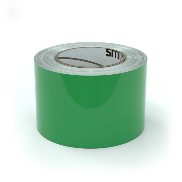Smart Stripe Carpet Tape, Vinyl film, 3 in W., 75 ft L., 4 mil Thickness - SCT305