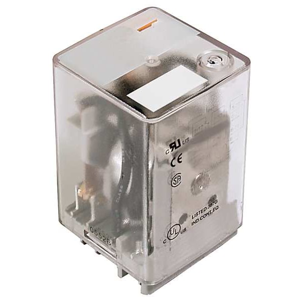 Relé de propósito general Schneider Electric, 240V AC Coil Volts, cuadrado, 8 pines, DPDT - 788XBXC-240A