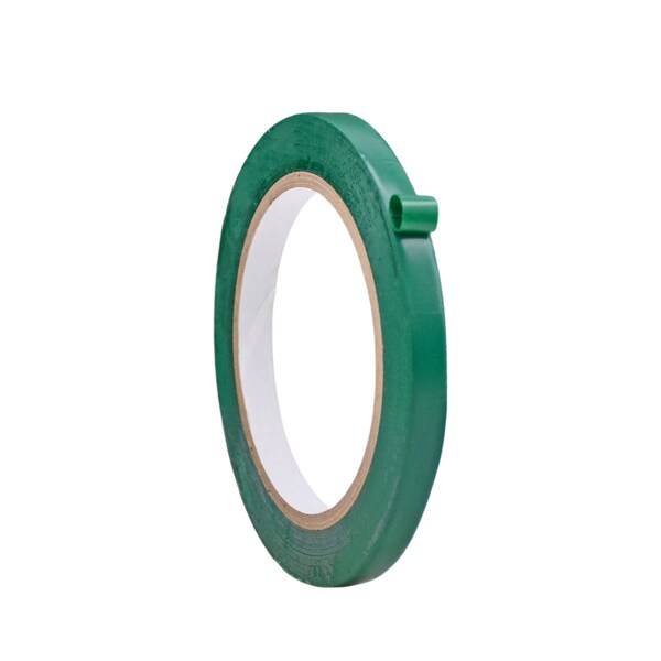 Wod Tape PVC, Emerald Green, 1/4 inch (6mm) W., 6 mil Thickness, 192 PK - WOD VTC366-00250-192-36-EMG