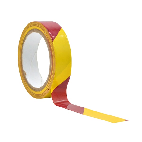 Wod Tape PVC, Magenta/Yellow, 3/4 inch (18mm) W., 6 mil Thickness, 64 PK - WOD VSWT366-00750-64-36-MY