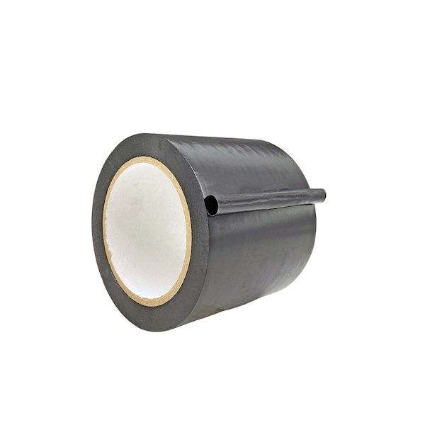 Wod Tape PVC, Black, 4 inch (96mm) W., 6 mil Thickness, 12 PK - WOD VTC366-04000-12-36-BLA