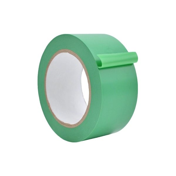 Wod Tape PVC, Light Green, 6 inch (144mm) W., 6 mil Thickness, 8 PK - WOD VTC366-06000-8-36-LGR