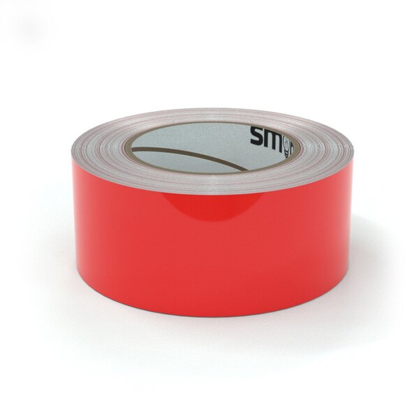 Smart Stripe Carpet Tape, Vinyl film, 2 in W., 75 ft L., 4 mil Thickness - SCT204