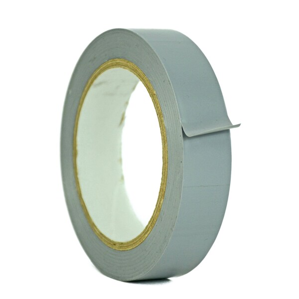 Wod Tape PVC, Gray, 1 inch (24mm) W., 5 mil Thickness, 48 PK - WOD VTC605-01000-48-60-GRA