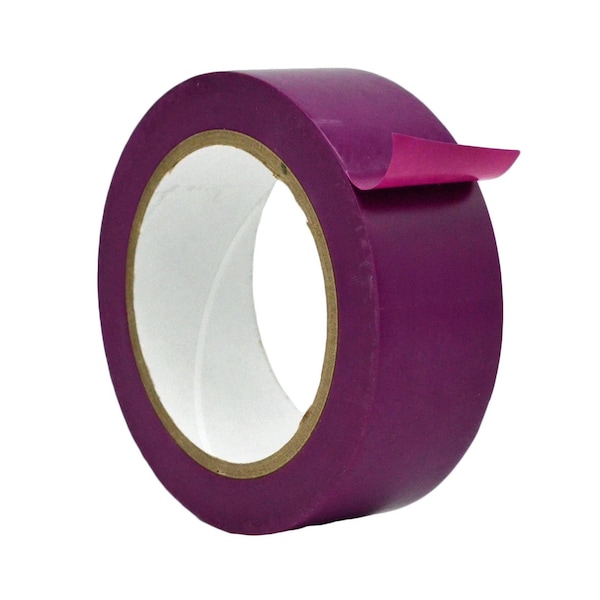 Wod Tape PVC, Purple, 1.5 inch (36mm) W., 6 mil Thickness, 32 PK - WOD VTC606-01500-32-60-PUR