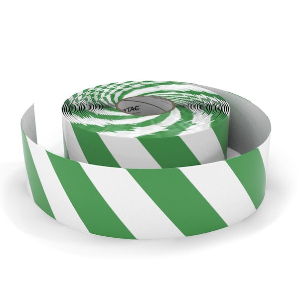 Safetytac Flexible PVC, 3 in W., 100 ft L., Peak: 17 mil / Edge: 5 mil Thickness - SLH373