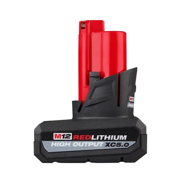 Milwaukee Tool M12 Redlithium 12V High Output Xc5.0 5 Ah Battery - ML48-11-2450