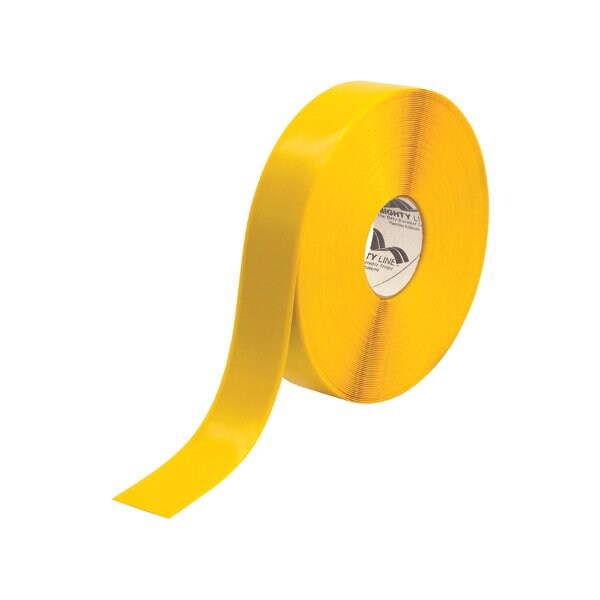 Bsc Preferred 2'' x 100' Yellow Mighty Line Deluxe Safety Tape - BUY00030231