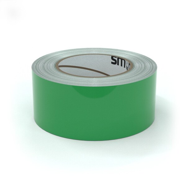 Smart Stripe Carpet Tape, Vinyl film, 2 in W., 75 ft L., 4 mil Thickness - SCT205