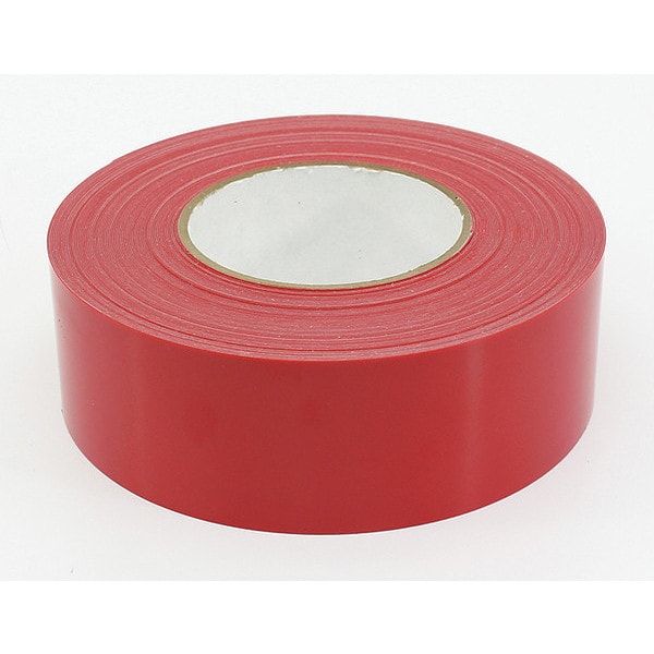 Visual Workplace Floor Marking Tape HP, 2"x100', Red - 25-300-2100-623