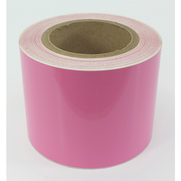 Visual Workplace Floor Marking Tape Indust, 4"x100', Pink - 25-500-4100-627