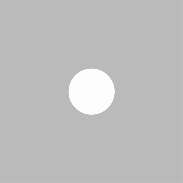 5S Supplies 5S Corner Markers, 3 1/2 in W., 3 1/2 in L., 0.003 in Thickness, 25 PK - VSCIR-CIRCLE-WHITE