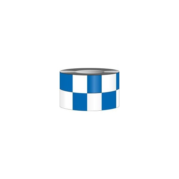 Accuform MARKING TAPE CHECKERBOARD PATTERN 3 in PTM784BUWT - PTM784BUWT