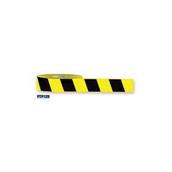 Accuform Floor Stripe Message Marking Tape, Heavy Duty High Performance, 50 ft Length, 3 in Width, 2 mil Thic - PTP129