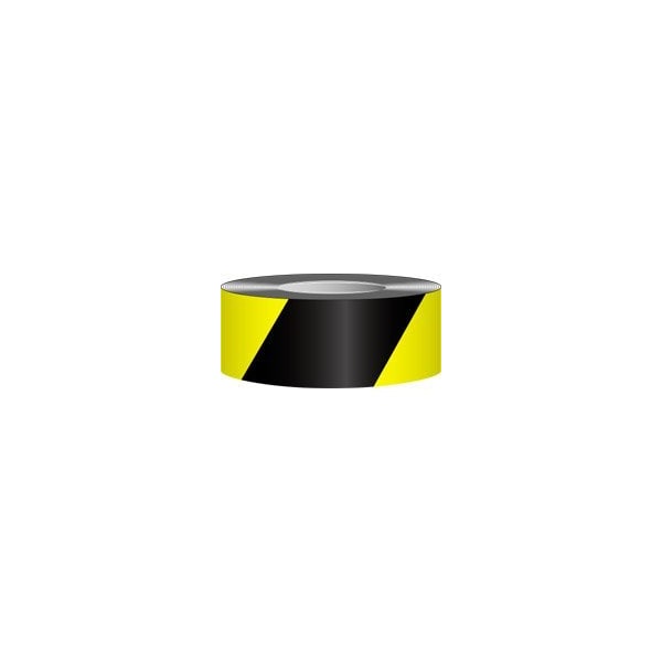 Accuform TAPE MARKING TAPE 2 X 54FT COLOR PTM723BKYL - PTM723BKYL
