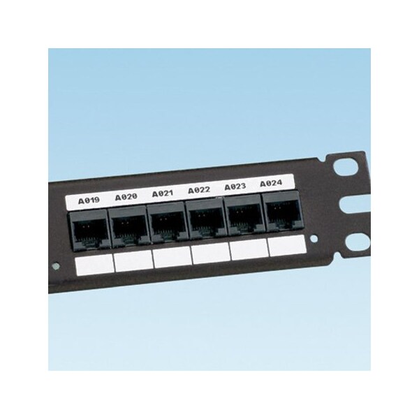 Panduit ThermTrans, Perforated Comp Label, Adhes - C379X030YPT-P