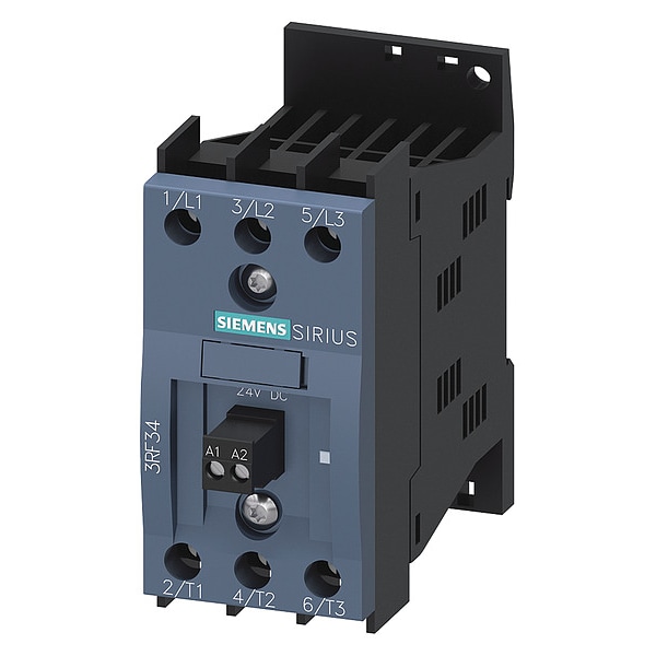 Relevador de estado sólido Siemens, Entrada 110-230VAC, Salida 48-480VAC - 3RF34051BB24