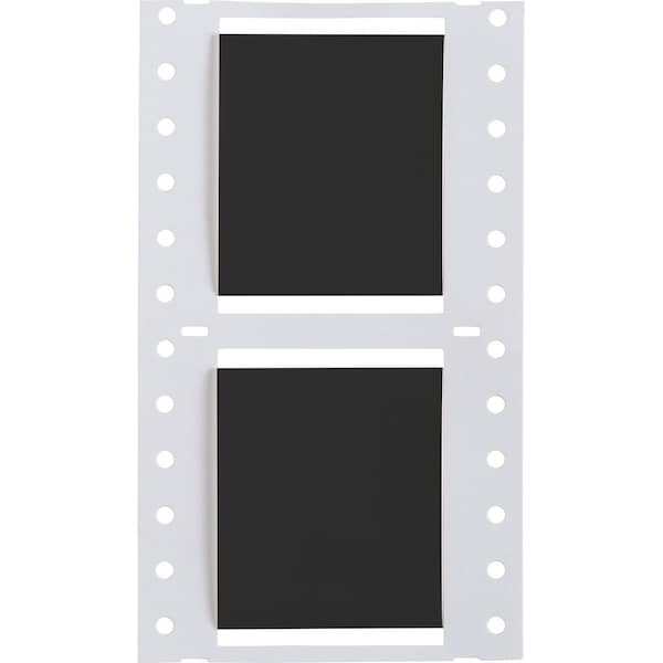 Brady Write On Black Wire Marker Sleeves, PermaSleeve(R) Polyolefin, HX-1500-150-BK - HX-1500-150-BK