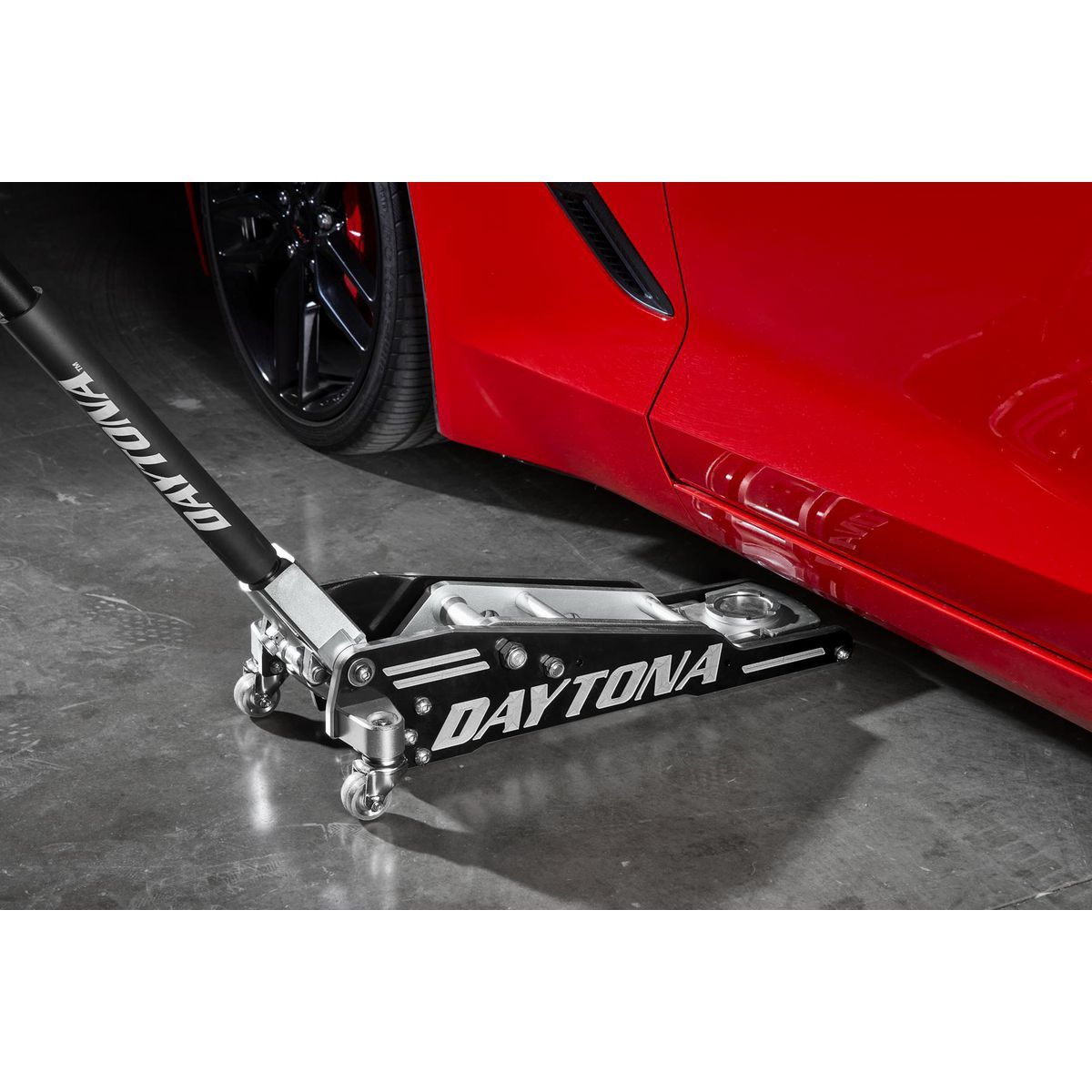 Gato de carrera de aluminio de alto rendimiento ultrabaja perfil ligero de 1.5 toneladas Daytona con BOMBA RÁPIDA - 58811
