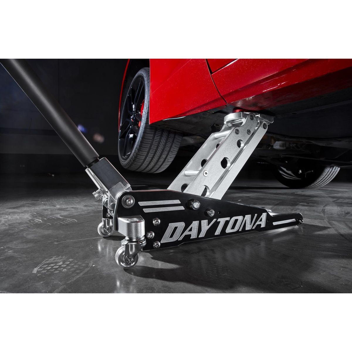 Gato de carrera de aluminio de alto rendimiento ultrabaja perfil ligero de 1.5 toneladas Daytona con BOMBA RÁPIDA - 58811