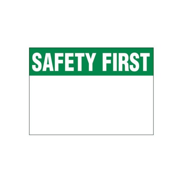 Panduit 4" X 6" Component with Green SAFETY FIRS - C400X600AY1