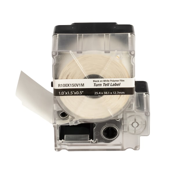 Panduit Mp Cassette, Turn-Tell Self-Laminating L - R100X150V1M
