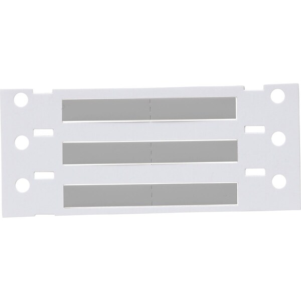 Brady PermaSleeve HX Heat Shrink Double Sided Wire Marking Sleeves, 0.187 in. x 1 in. W, Gray, Roll of 20000 - 2HX-187-2-GY-J-2