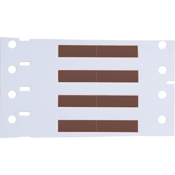 Brady 3/4" x 15/64" Brown Wire Marking Sleeves - PS-125-150-BR-2