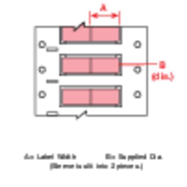 Brady 1" x 2-7/16" Pink Wire Marking Sleeves, PS-1500-2-PK-2 - PS-1500-2-PK-2