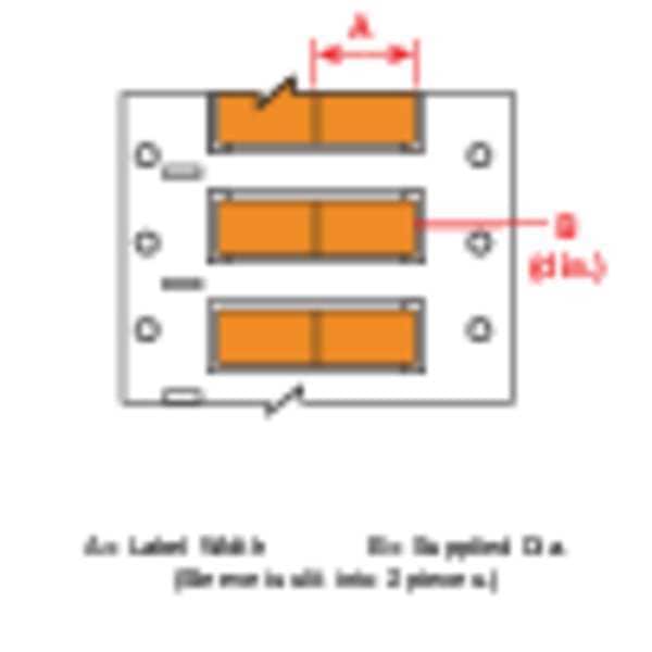 Brady 3/4" x 21/64" Orange Wire Marking Sleeves - PS-187-150-OR-2