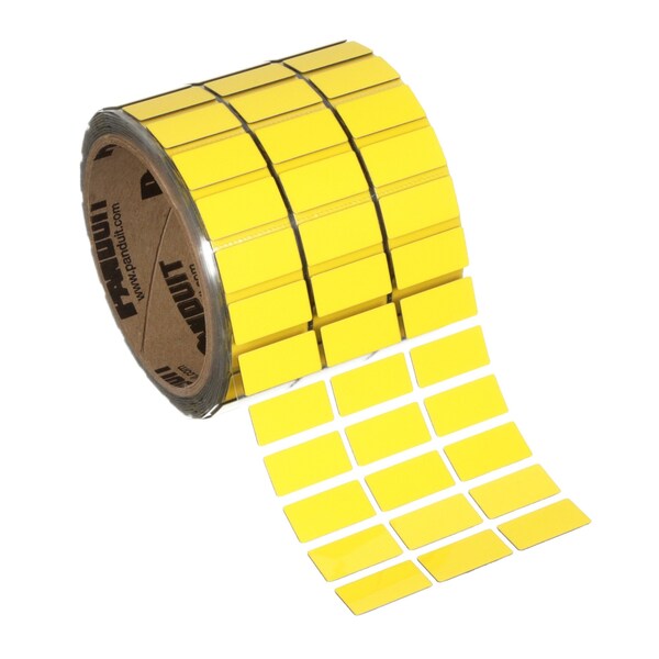 Panduit Raised Panel Label, Component, 1.0"W x 0.5"H, C100X050A8T, PK 500 - C100X050A8T