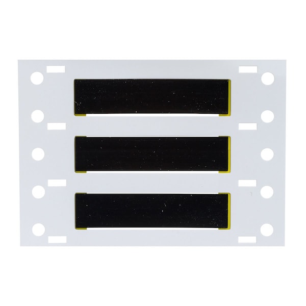 Brady 1-31/32" x 29/64" Black Wire Sleeve - 2HX-250-2-BK