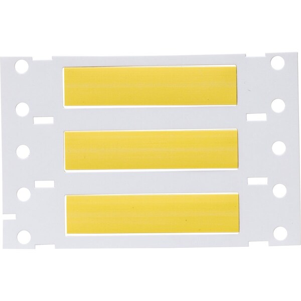 Brady 1-31/32" x 29/64" Yellow Wire Sleeve - 2HX-250-2-YL-J